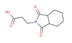 3-(1,3-dioxo-octahydro-isoindol-2-yl)-propionic acid