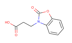 3-(2-oxo-benzooxazol-3-yl)propionic acid
