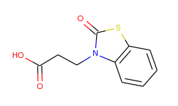 3-(2-oxo-benzothiazol-3-yl)-propionic acid
