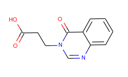 3-(4-oxo-4h-quinazolin-3-yl)-propionic acid
