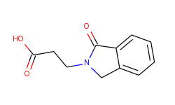 3-(1-oxo-1,3-dihydro-2h-isoindol-2-yl)-propanoic acid