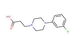 3-[4-(3-chloro-phenyl)-piperazin-1-yl]-propionic acid