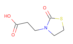 3-(2-Oxo-1,3-thiazolidin-3-yl)propanoic acid