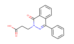 3-(1-oxo-4-phenylphthalazin-2(1h)-yl)propanoic acid