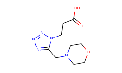 3-[5-(morpholin-4-ylmethyl)-1h-tetrazol-1-yl]-propanoic acid