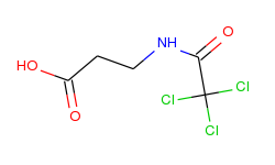 n-(2,2,2-trichloroacetyl)-beta-alanine