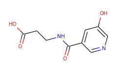 3-[(5-hydroxy-pyridine-3-carbonyl)-amino]-propionic acid