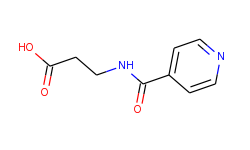 n-isonicotinoyl-beta-alanine