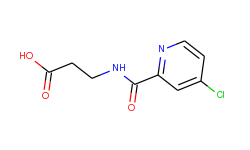 n-[(4-chloro-2-pyridinyl)carbonyl]-beta-alanine