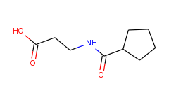 n-(cyclopentylcarbonyl)-beta-alanine