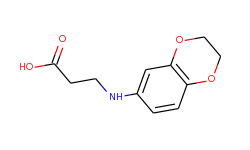 3-(2,3-dihydro-benzo[1,4]dioxin-6-ylamino)-propionic acid