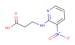 3-[(3-nitro-2-pyridinyl)amino]propanoic acid