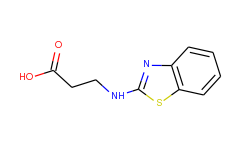 3-(benzothiazol-2-ylamino)-propionic acid