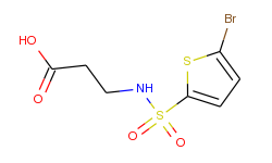 3-{[(5-bromothien-2-yl)sulfonyl]amino}-propanoic acid