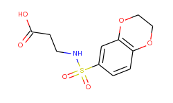 n-(2,3-dihydro-1,4-benzodioxin-6-ylsulfonyl)-beta-alanine