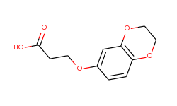 3-(2,3-dihydro-benzo[1,4]dioxin-6-yloxy)-propionic acid