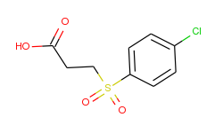 3-(4-chloro-benzenesulfonyl)-propionic acid