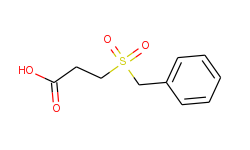 3-phenylmethanesulfonyl-propionic acid