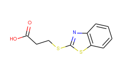 3-(1,3-benzothiazol-2-ylthio)propanoic acid