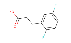 Benzenepropanoic acid, 2,5-difluoro-