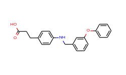 Benzenepropanoic acid, 4-[[(3-phenoxyphenyl)methyl]amino]-