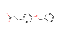 Benzenepropanoic acid, 4-(phenylmethoxy)-