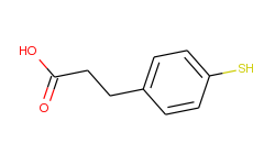 Benzenepropanoic acid, 4-mercapto-