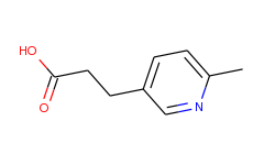 3-Pyridinepropanoic acid, 6-methyl-