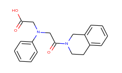 [[2-(3,4-dihydroisoquinolin-2(1h)-yl)-2-oxoethyl]-(phenyl)amino]acetic acid