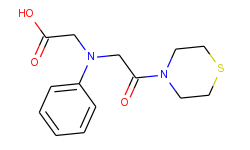 [(2-oxo-2-thiomorpholin-4-ylethyl)(phenyl)amino]-acetic acid