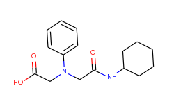 [[2-(cyclohexylamino)-2-oxoethyl](phenyl)amino]-acetic acid