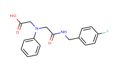 [{2-[(4-fluorobenzyl)amino]-2-oxoethyl}(phenyl)-amino]acetic acid