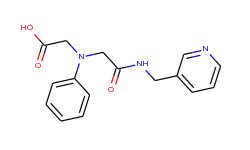 [{2-oxo-2-[(pyridin-3-ylmethyl)amino]-ethyl}(phenyl)amino]acetic acid