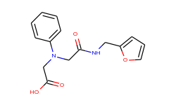 [{2-[(2-furylmethyl)amino]-2-oxoethyl}(phenyl)-amino]acetic acid