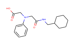 [{2-[(cyclohexylmethyl)amino]-2-oxoethyl}(phenyl)-amino]acetic acid