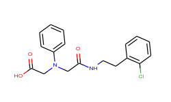 [(2-{[2-(2-chlorophenyl)ethyl]amino}-2-oxoethyl)-(phenyl)amino]acetic acid
