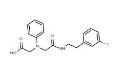 [(2-{[2-(3-fluorophenyl)ethyl]amino}-2-oxoethyl)-(phenyl)amino]acetic acid