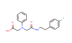 [(2-{[2-(4-fluorophenyl)ethyl]amino}-2-oxoethyl)-(phenyl)amino]acetic acid
