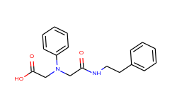 [{2-oxo-2-[(2-phenylethyl)amino]ethyl}(phenyl)-amino]acetic acid