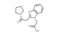 [2-(2-oxo-2-pyrrolidin-1-yl-ethyl)-benzoimidazol-1-yl]-acetic acid