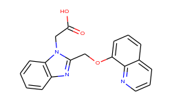 {2-[(quinolin-8-yloxy)methyl]-1h-benzimidazol-1-yl}acetic acid