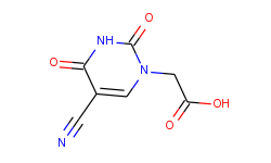 2-[5-cyano-2,4-dioxo-3,4-dihydro-1(2h)-pyrimidinyl]acetic acid
