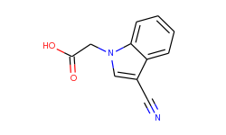 (3-cyano-indol-1-yl)-acetic acid