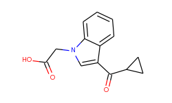 (3-cyclopropanecarbonyl-indol-1-yl)-acetic acid