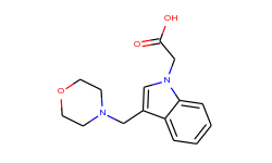 (3-morpholin-4-ylmethyl-indol-1-yl)-acetic acid
