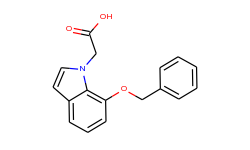 (7-benzyloxyindol-1-yl)acetic acid