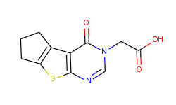 (4-oxo-6,7-dihydro-4h,5h-cyclopenta[4,5]thieno-[2,3-d]pyrimidin-3-yl)-acetic acid