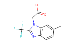 (6-methyl-2-trifluoromethyl-benzoimidazol-1-yl)-acetic acid