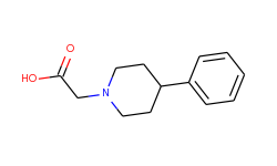 (4-phenyl-piperidin-1-yl)-acetic acid
