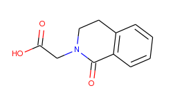 2(1H)-Isoquinolineacetic acid, 3,4-dihydro-1-oxo-